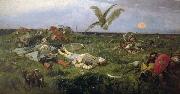 Viktor Vasnetsov The field of Igor Svyatoslavich battle with the Polovtsy, oil painting reproduction